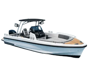 small leisure boat for private coastal trips