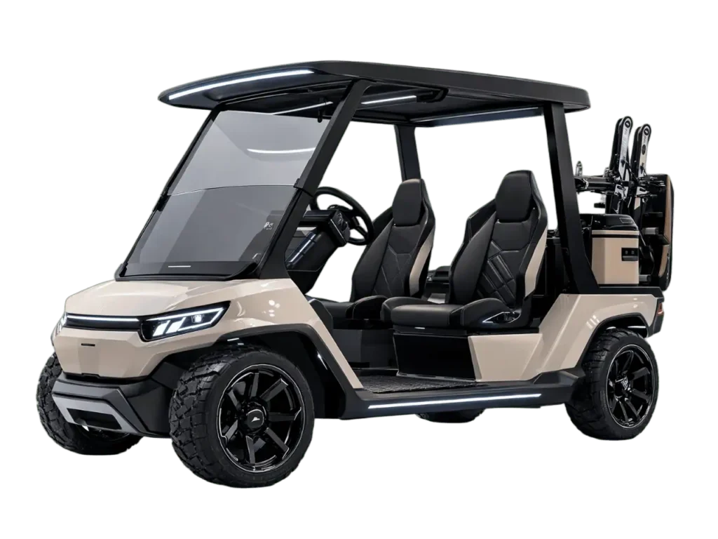 modern luxury golf car vehicle